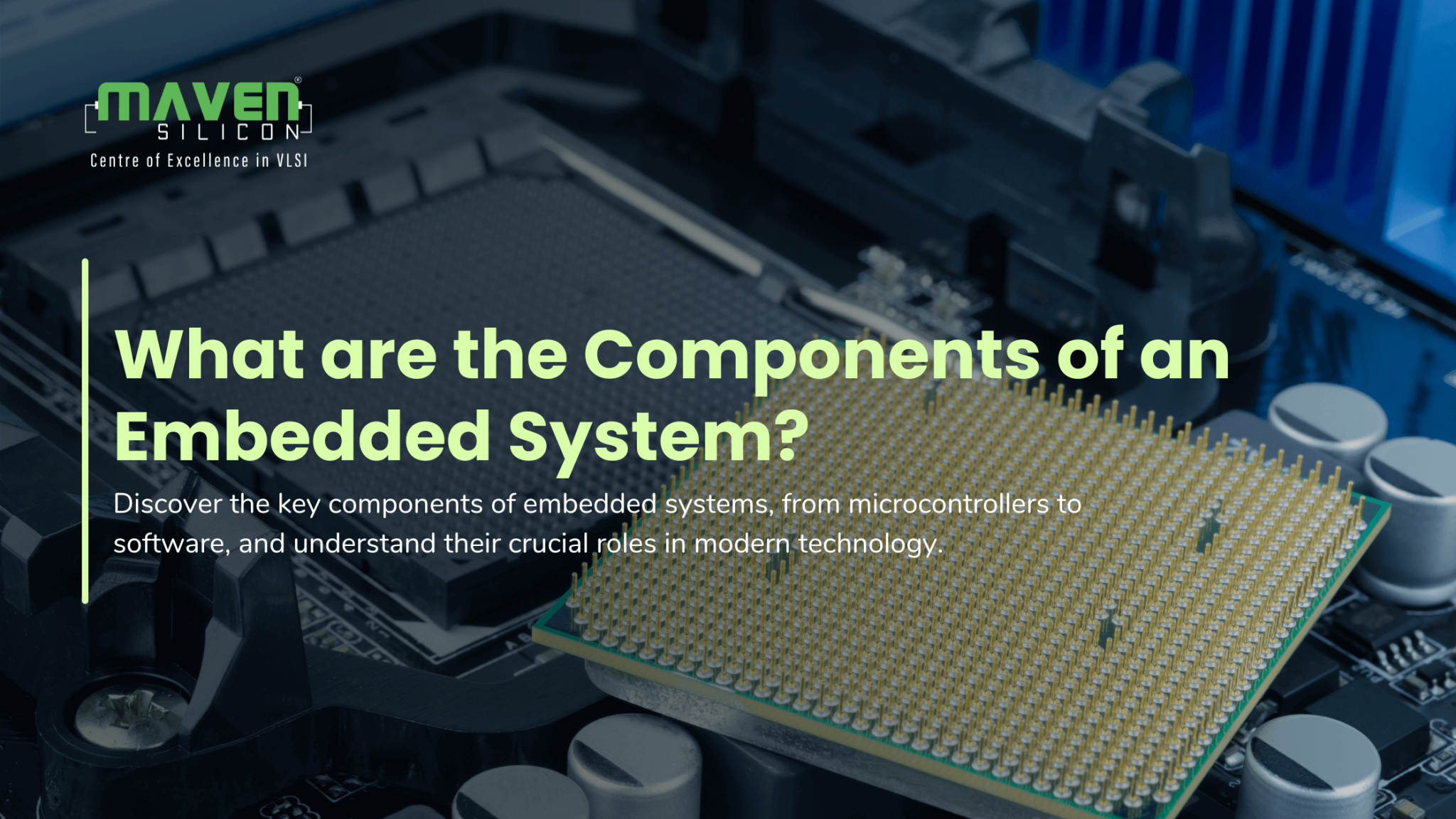 Components of an Embedded System: Hardware & Software Explained